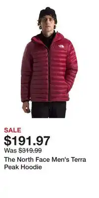 Sport Chek The North Face Men's Terra Peak Hoodie offer