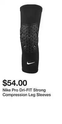 Sport Chek Nike Pro Dri-FIT Strong Compression Leg Sleeves offer