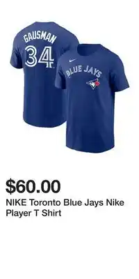 Sport Chek NIKE Toronto Blue Jays Nike Player T Shirt offer