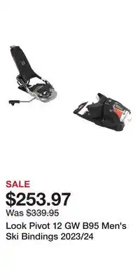 Sport Chek Look Pivot 12 GW B95 Men's Ski Bindings 2023/24 offer
