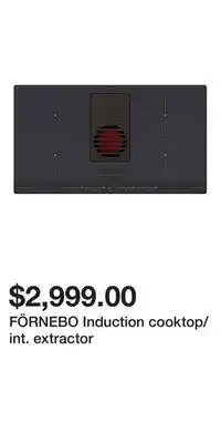 IKEA FÖRNEBO Induction cooktop/int. extractor offer
