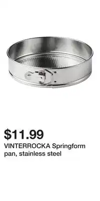 IKEA VINTERROCKA Springform pan, stainless steel offer