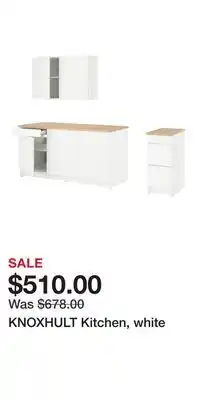IKEA KNOXHULT Kitchen, white offer