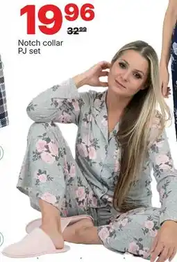 Rossy Notch collar PJ set offer