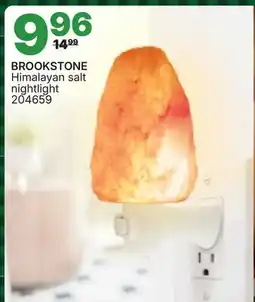 Rossy BROOKSTONE Himalayan salt nightlight offer