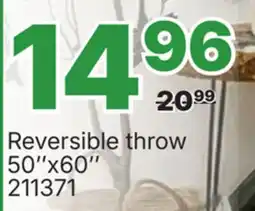 Rossy Reversible throw offer