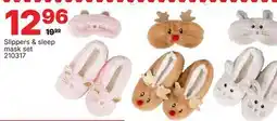 Rossy Slippers & sleep mask set offer