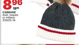 Rossy CABBANE Asst. toques or mittens offer