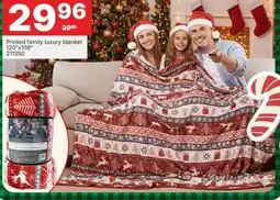 Rossy Printed family luxury blanket offer