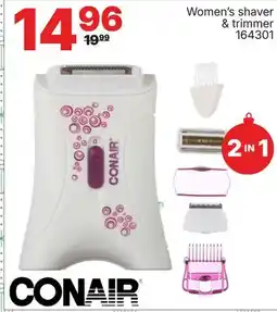 Rossy CONAIR Women's shaver & trimmer offer