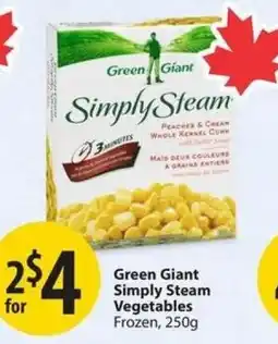 Save on Foods Green Giant Simply Steam Vegetables offer