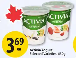 Save on Foods Activia Yogurt offer