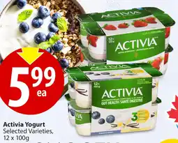 Save on Foods Activia Yogurt offer