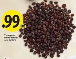 Save on Foods Thompson Dried Raisins offer