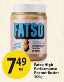 Save on Foods Fatso High Performance Peanut Butter offer
