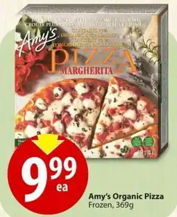 Save on Foods Amy's Organic Pizza offer