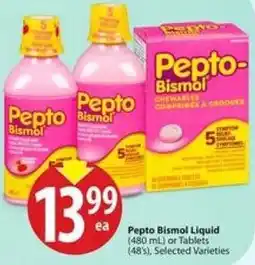Save on Foods Pepto Bismol Liquid offer