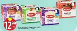 Save on Foods Boost Nutritional Supplement Drink offer