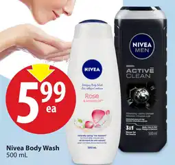 Save on Foods Nivea Body Wash offer