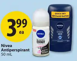 Save on Foods Nivea Antiperspirant offer