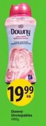 Save on Foods Downy Unstopables offer