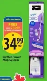 Save on Foods Swiffer Power Mop System offer