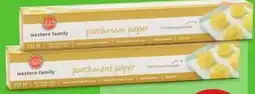 Save on Foods Western Family Parchment Paper offer