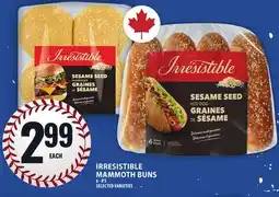 Food Basics IRRESISTIBLE MAMMOTH BUNS offer