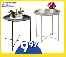Rossy Folding metal table offer
