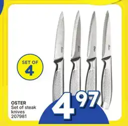 Rossy OSTER Set of steak knives offer