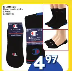 Rossy CHAMPION Men's ankle socks offer