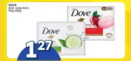 Rossy DOVE Asst. soap bars 90g-100g offer