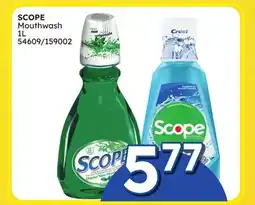 Rossy SCOPE Mouthwash offer