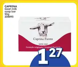 Rossy CAPRINA Goat milk soap bar offer