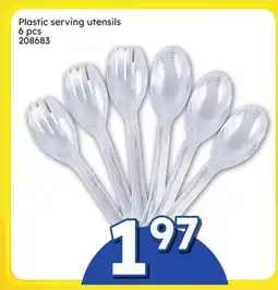 Rossy Plastic serving utensils offer