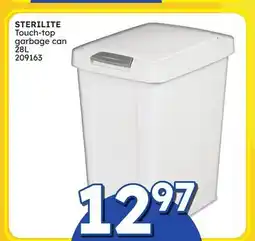 Rossy STERILITE Touch-top garbage can offer