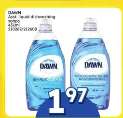 Rossy DAWN Asst. liquid dishwashing soaps offer