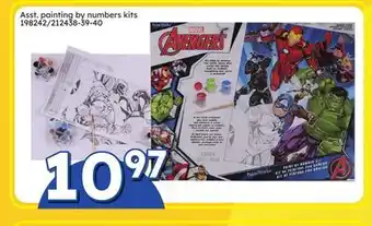 Rossy Asst. painting by numbers kits offer