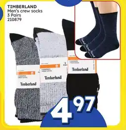 Rossy TIMBERLAND Men's crew socks offer