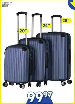 Rossy Luggage set offer