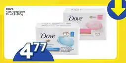 Rossy DOVE Asst. soap bars offer