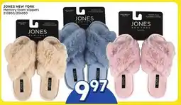 Rossy JONES NEW YORK Memory foam slippers offer