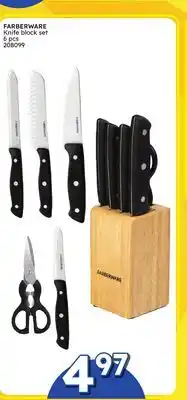 Rossy FARBERWARE Knife block set offer