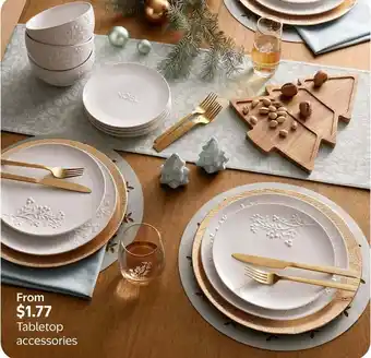 Tabletop accessories