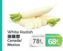 T&T Supermarket WHITE RADISH offer