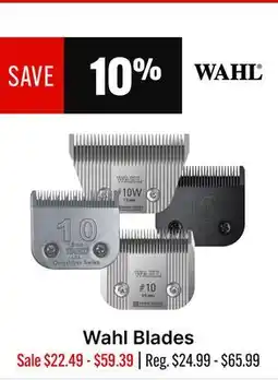 Ren’s Pets Depot Wahl Blades offer