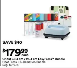 Michaels Cricut 30.4 cm x 25.4 cm EasyPress Bundle offer
