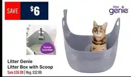 Ren’s Pets Depot Litter Genie Litter Box with Scoop offer