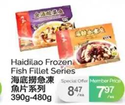 T&T Supermarket HAIDILAO FROZEN FISH FILLET SERIES, 390g-480g offer