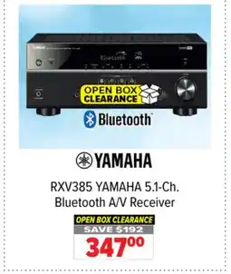 2001 Audio Video RXV385 YAMAHA 5.1-Ch. Bluetooth A/V Receiver offer